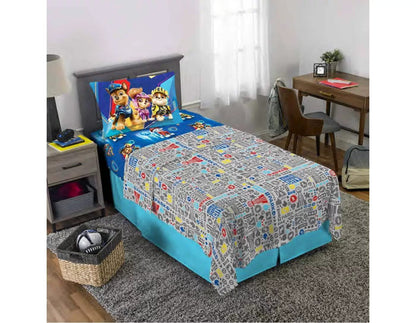 Franco Kids Paw Patrol 3 Piece Twin Size Sheet Set