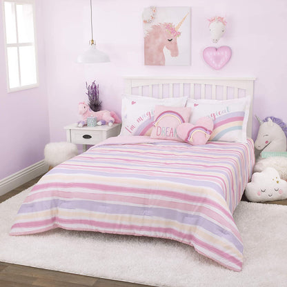 Everything Kids Bedding Super Soft Microfiber Comforter & 2 Shams Set, Full Size 83" x 86"