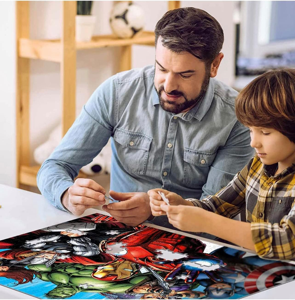 Marvel Avengers 3D Lenticular Puzzles – 500 Pcs Twin Pack