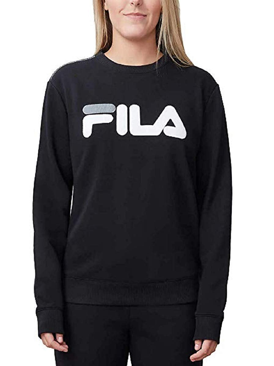 Fila Ladies' French Terry Crewneck (Black - XXL)