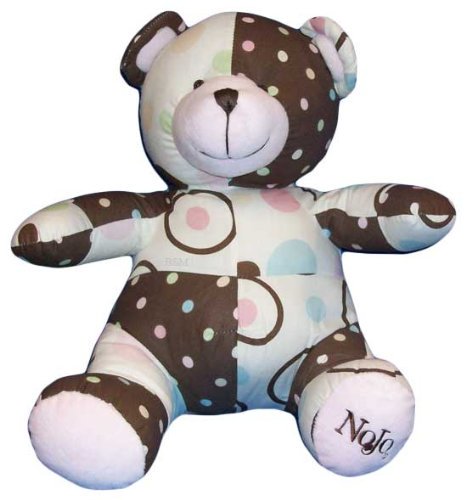 NoJo Ladybug Lullabye Patchwork Bear