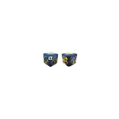 Nickelodeon Teenage Mutant Ninja Turtles Dark Ninja Cubed Ottoman, 12 by 12-Inch