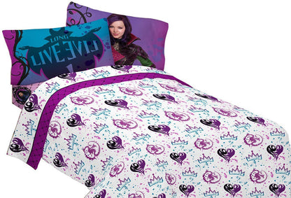 Disney The The Descendants Bad vs Good Microfiber Sheet Set, Twin