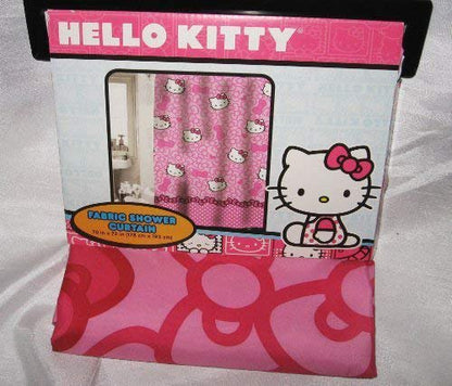 Hello Kitty Fabric Shower Curtain