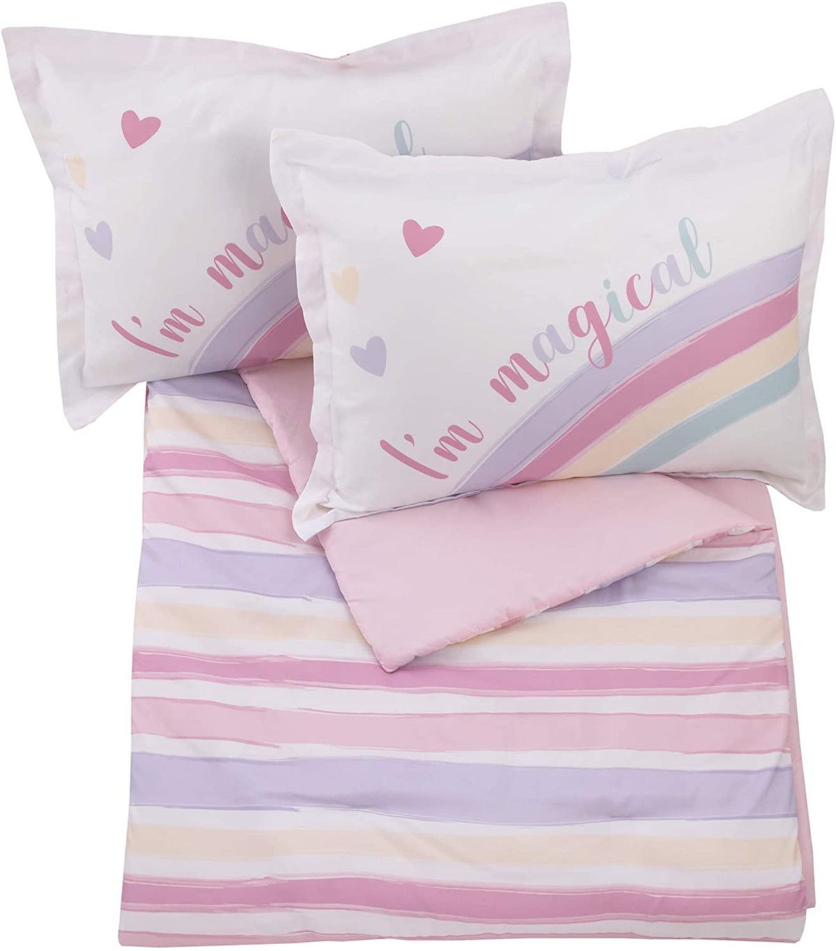 Everything Kids Bedding Super Soft Microfiber Comforter & 2 Shams Set, Full Size 83" x 86"