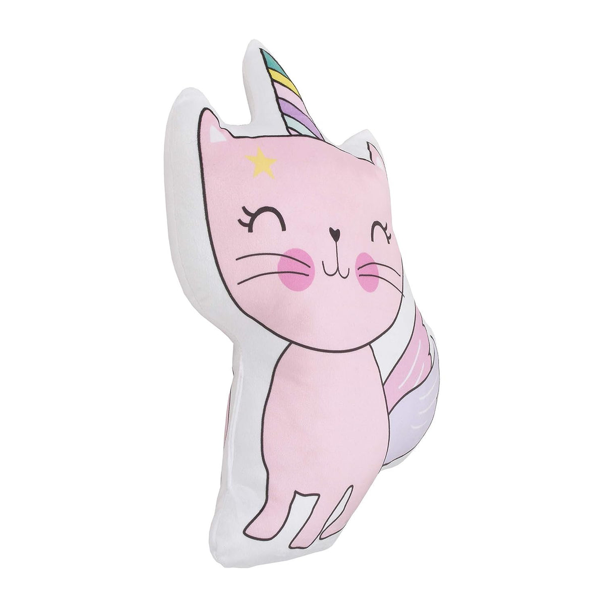 Everything Kids Caticorn Girl Power Decorative Pillow - 15" x 10"