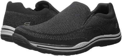 Skechers USA Men's Expected Gomel Slip-on Loafer,Black,13 M US