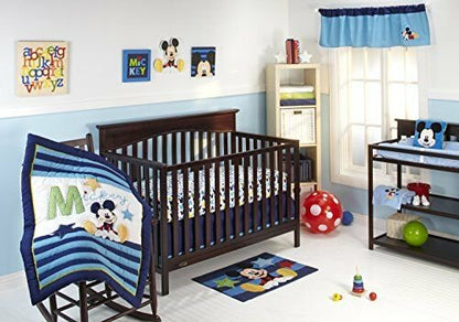 Disney My Friend Mickey 4 Piece Crib Bedding Set