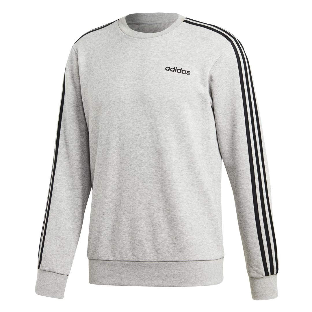 adidas Men's Essentials 3-stripes Fleece Crew Sweatshirt