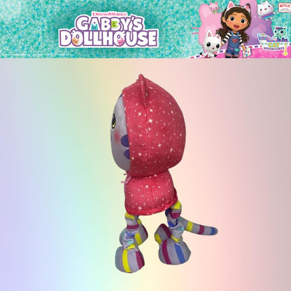 DreamWorks Gabby's Dollhouse DJ Catnip Plush Cuddle Pillow Buddy, 20" x 9.5"
