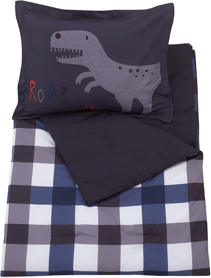 Everything Kids Bedding Super Soft Microfiber Comforter & Sham Set, Twin Size 68" x 88"