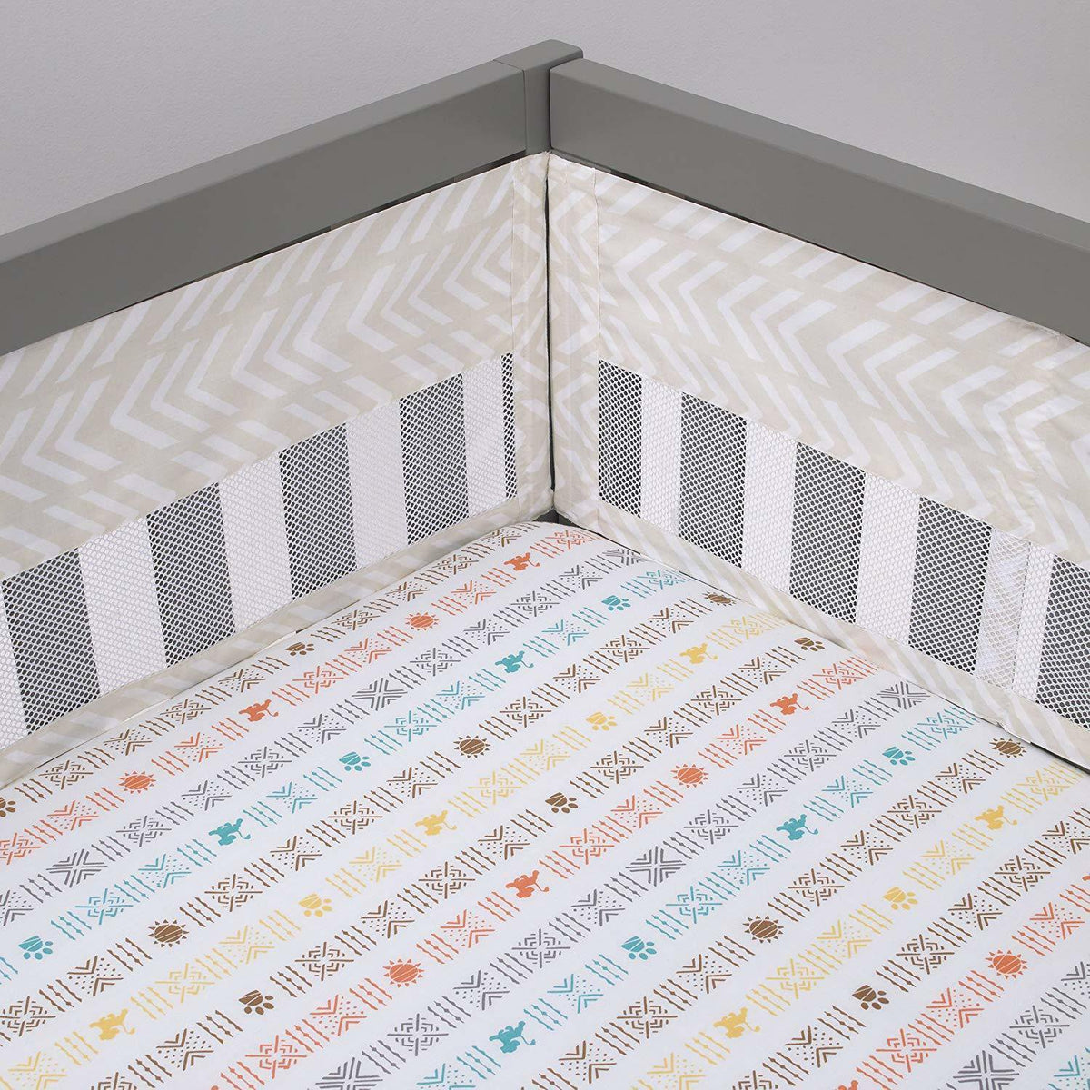 Disney Baby Lion King Cirle of Life Secure-Me Crib Liner
