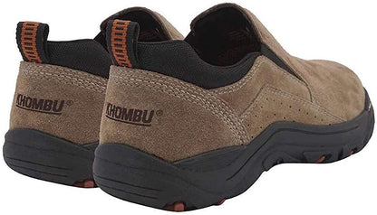 Khombu Men's Liam Suede Water Resistant Shoe (Brown, Numeric_8)