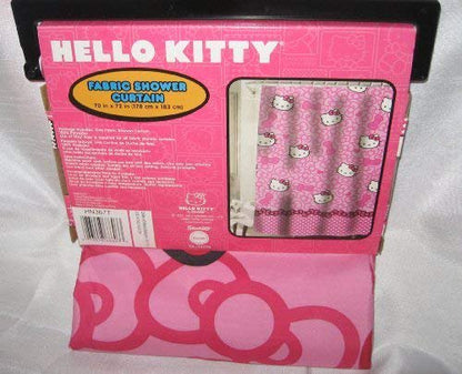 Hello Kitty Fabric Shower Curtain