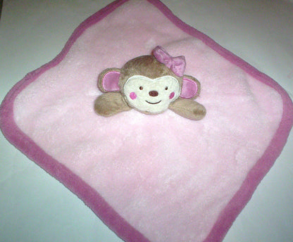 Koala Baby Pink Monkey Security Blanket