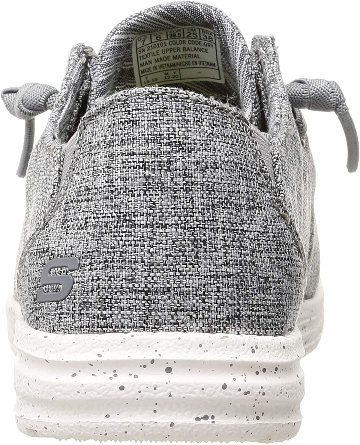 Skechers Melson Mens Relaxed Fit Slip-on Loafers - Chad Grey
