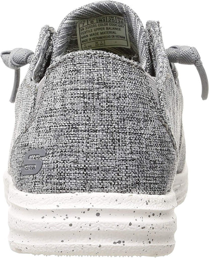 Skechers Melson Mens Relaxed Fit Slip-on Loafers - Chad Grey