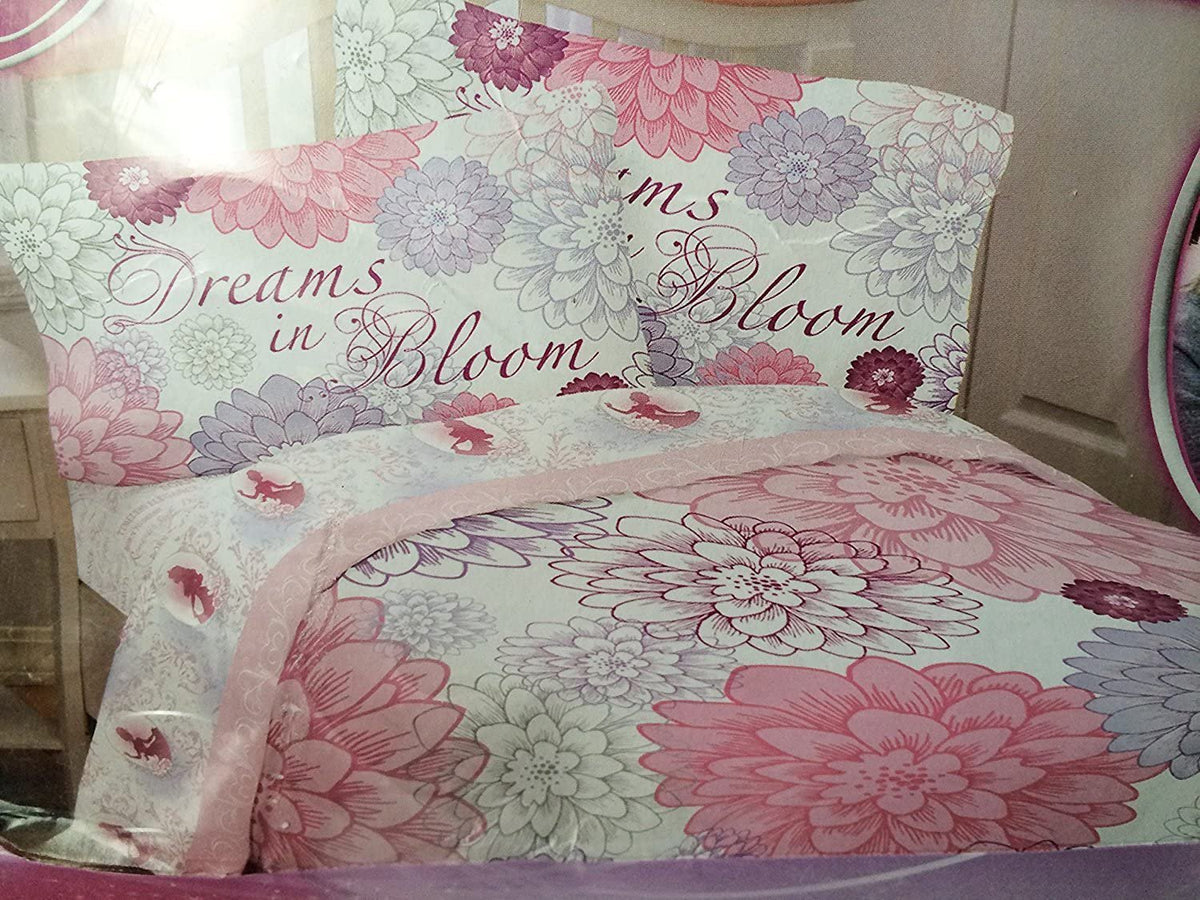 Disney Princess 2 in 1 Reversible FULL Comforter --76in x 86in