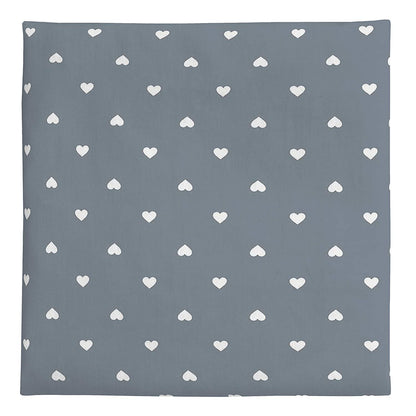 Carter's 100% Cotton Fitted Crib Sheet, Elephant, Pink, Blue, White