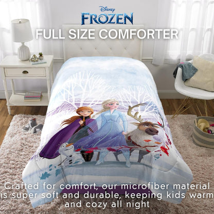 Franco Disney's Frozen 2 Super Soft Reversible Full Comforter