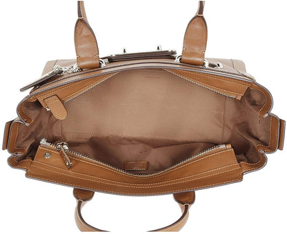 Coach Swagger Carryall Beige Pebble Leather Ladies Handbag 34408SVSD