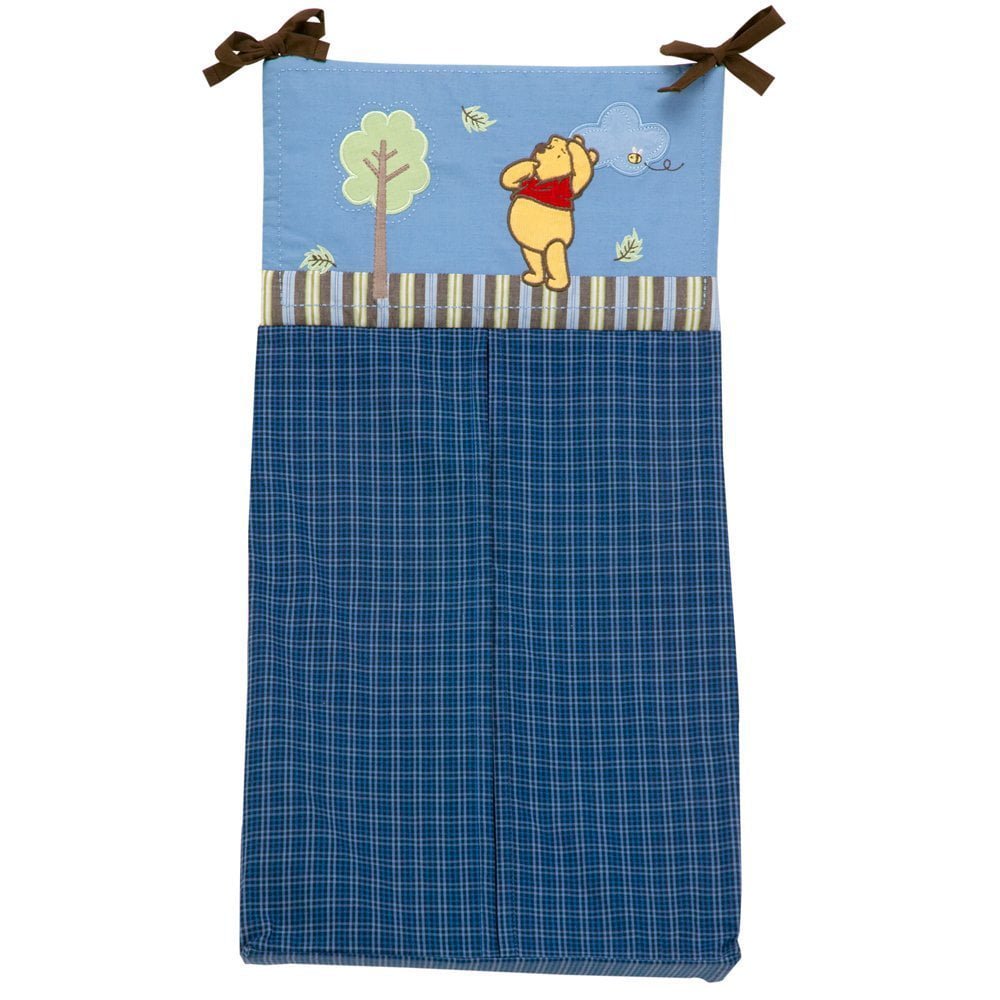 Disney Pooh Up and Away Diaper Stacker, Blue