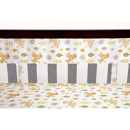 Disney Lion King Secure-Me Crib Liner Jungle Fun