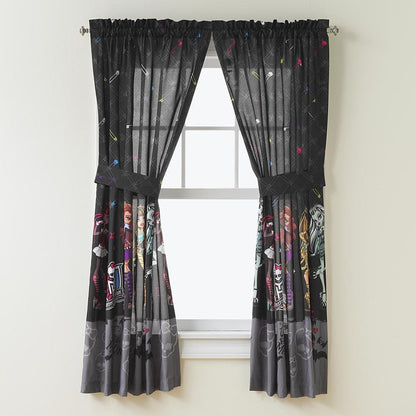 Mattel Monster High Pins and Needles Drapes - 82 x 63 inches