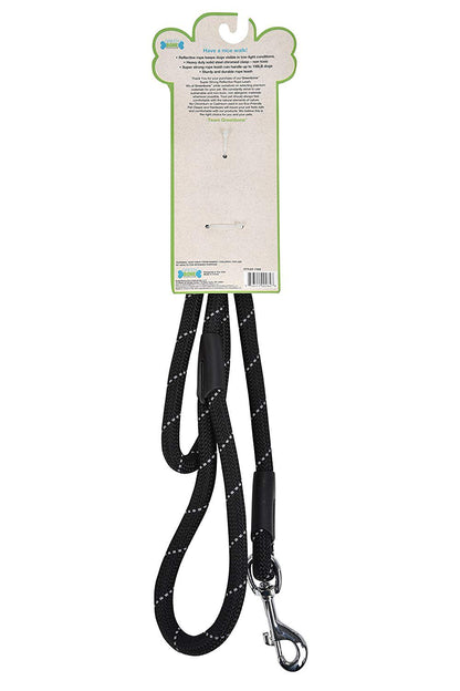 Greenbone Super Strong Reflective Dog Rope Leash 4 Feet Long For Nighttime