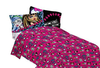 Monster High "All Ghouls Allowed" Full Size Sheet Set