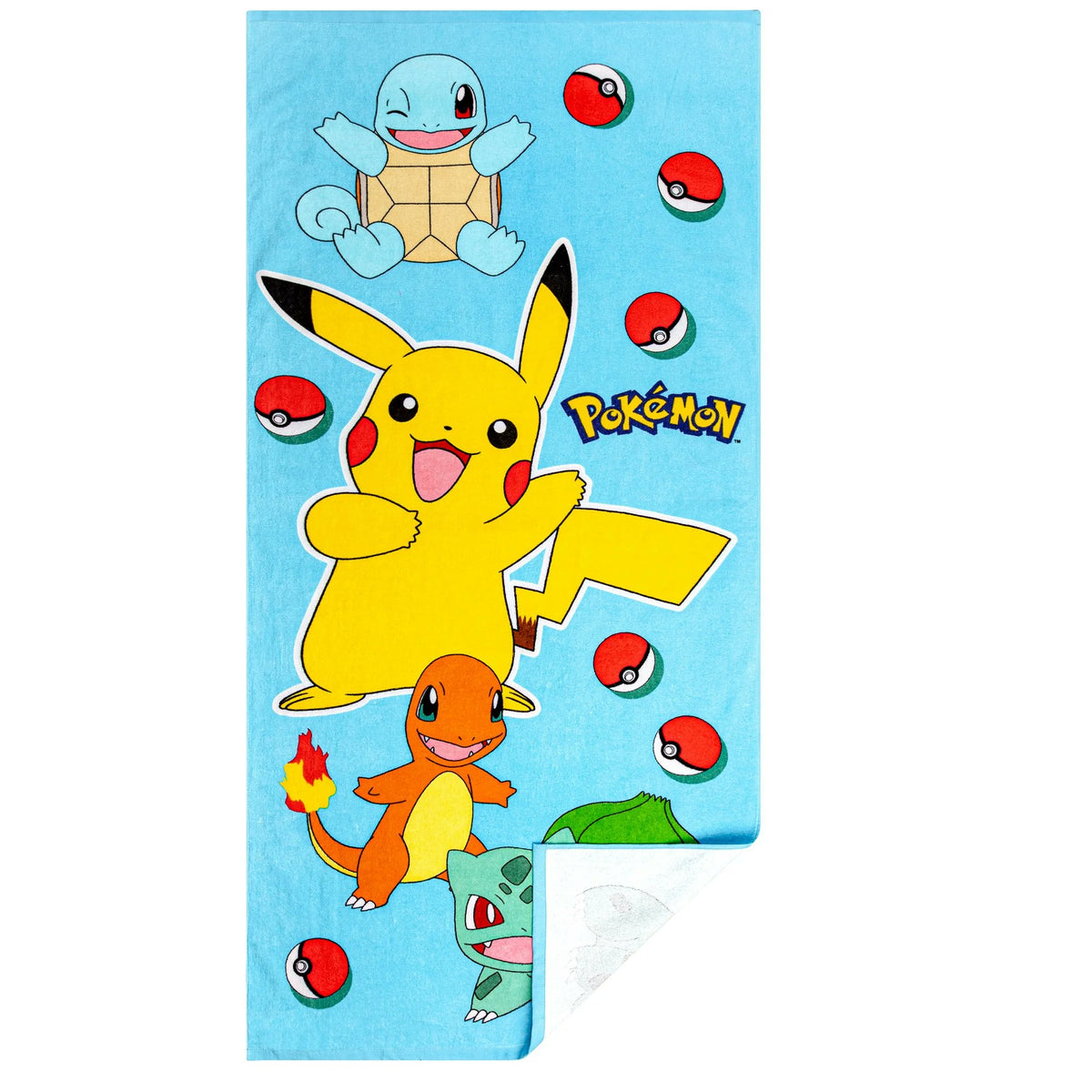 Pokemon Kids Beach Towel Soft and Absorbent 28" x 58"