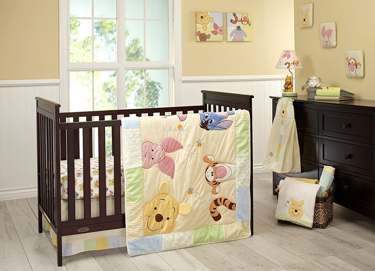 Disney Nemo Wavy Days 4 Piece Crib Bedding Set
