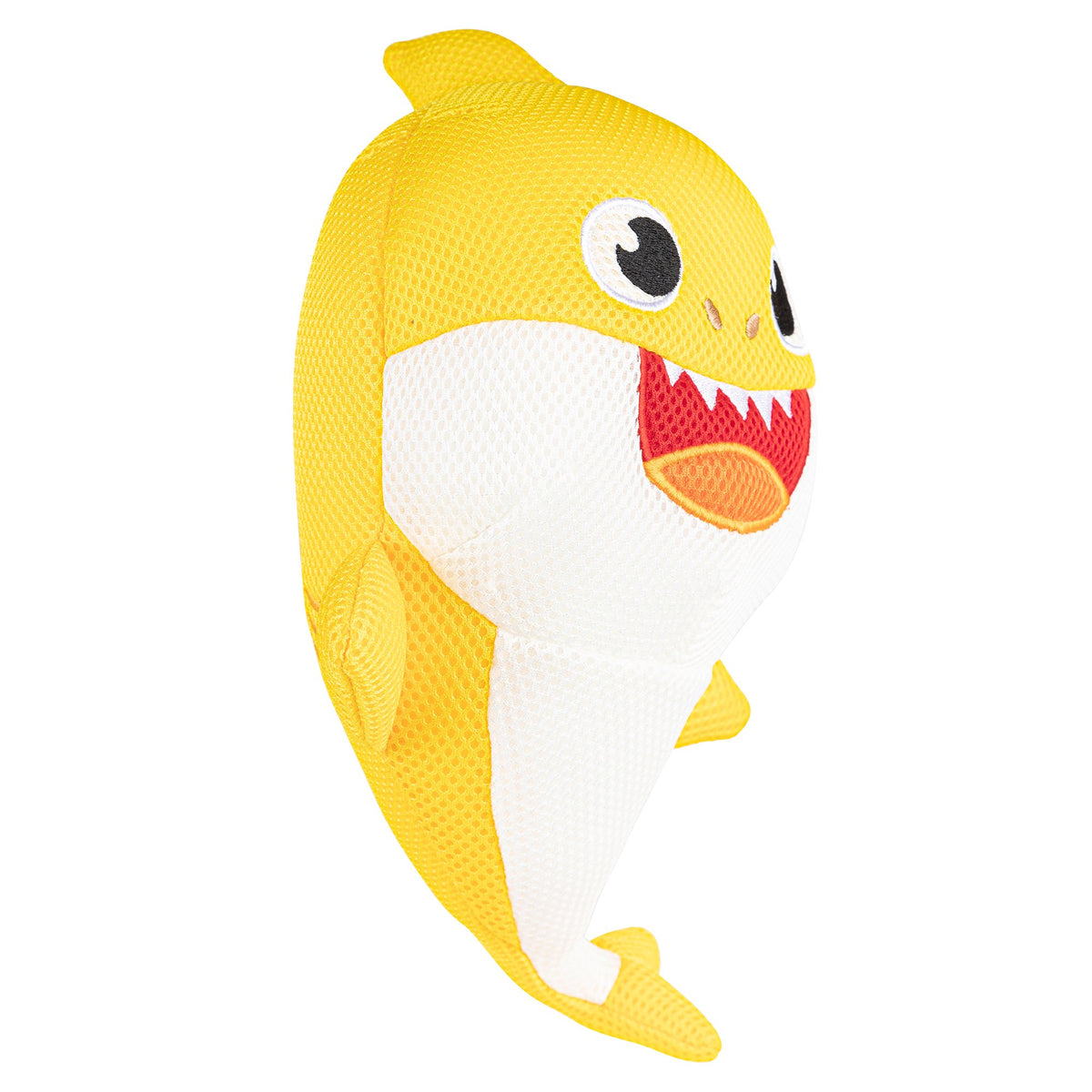 Baby Shark Kids Scrubby, Bath Accessory, Yellow 11"