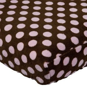 Tiddliwinks Mocha Ladybug Contour Changing Pad Cover