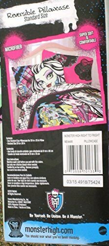 Monster High Microfiber Right to Fright Pillowcase
