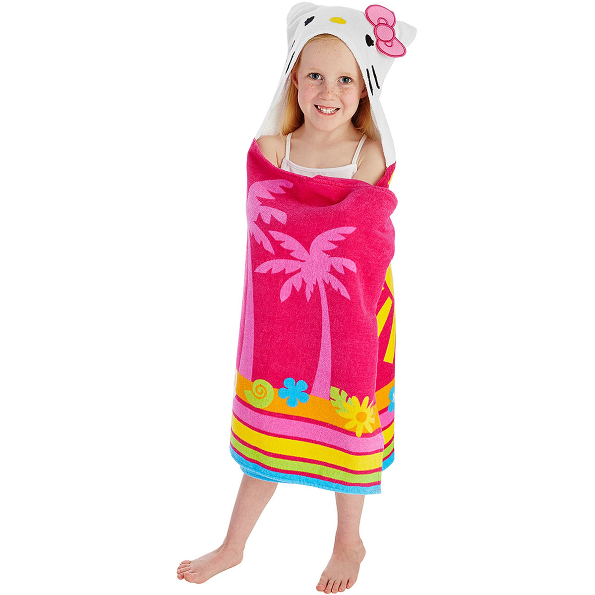Sanrio Hello Kitty Hkitty Spring Friends Hooded Beach Towel