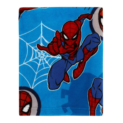 Marvel Spiderman Coral Fleece Toddler Blanket - 40" x 50"