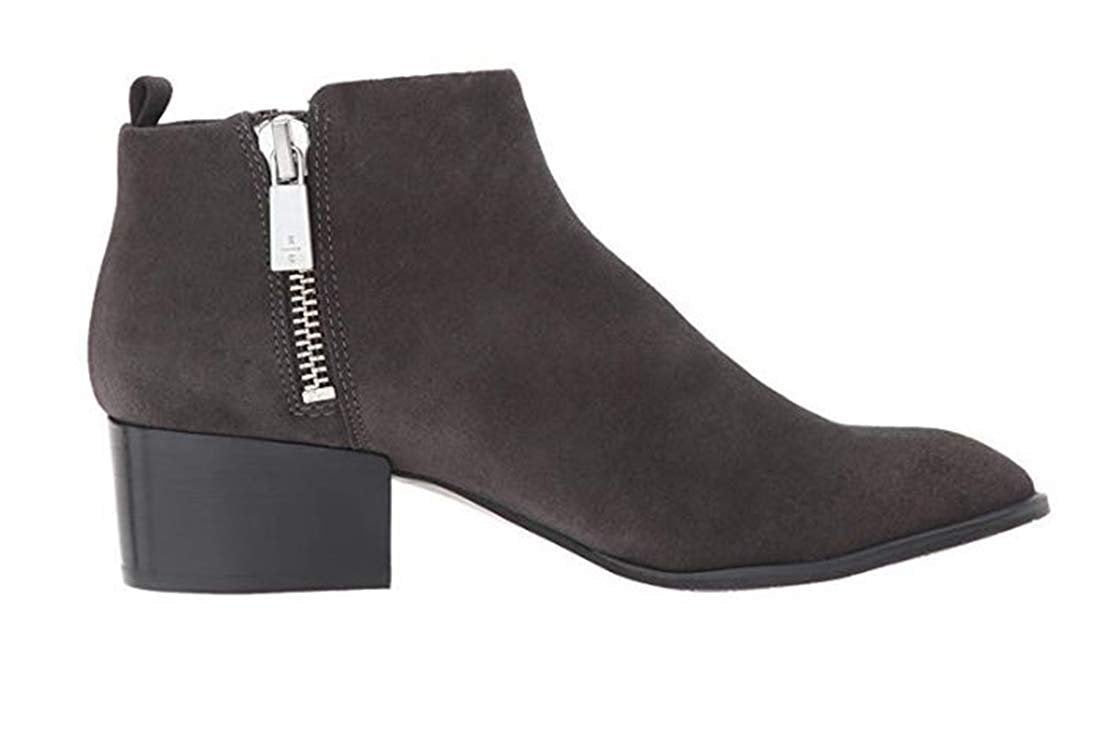 Kenneth Cole New York Women's Leather Ankle Bootie Boots Asphalt