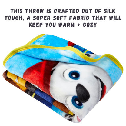 Franco Paw Patrol Kids Silk Touch Throw Blanket, 40 in x 50 in