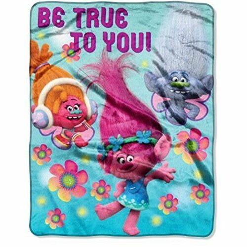DreamWorks Trolls Trolls Be True to You 40" x 50" Silk Touch Throw