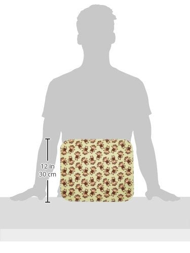 Carter's Keep Me Dry 3 Piece Flannel Baby Lap Pad, Monkey