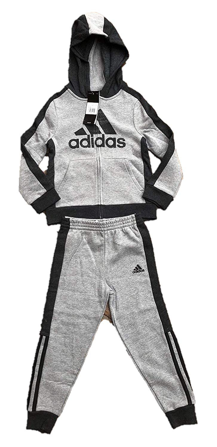 adidas Boys' Tricot Jacket and Pant Set