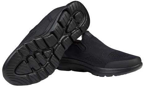 Skechers Men's GO Walk - APPRIZE Walking Shoe - ULTRA GO Cushioning - Black or Navy (Black, 9.5)