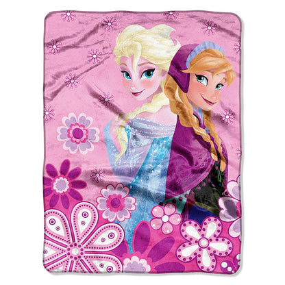 Frozen, Frozen Land Raschel Throw Blanket