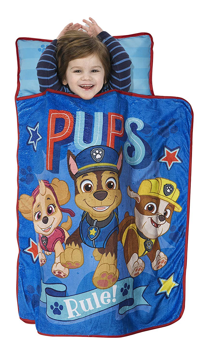 Paw Patrol Rubble Cuddle Pillow, Tan