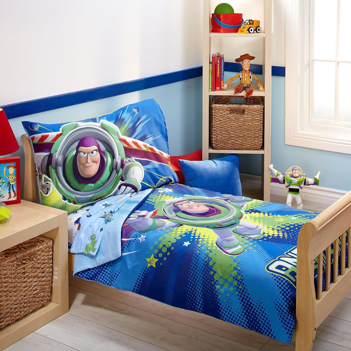 Disney Mickey Mouse Playhouse 4 Piece Toddler Bedding Set