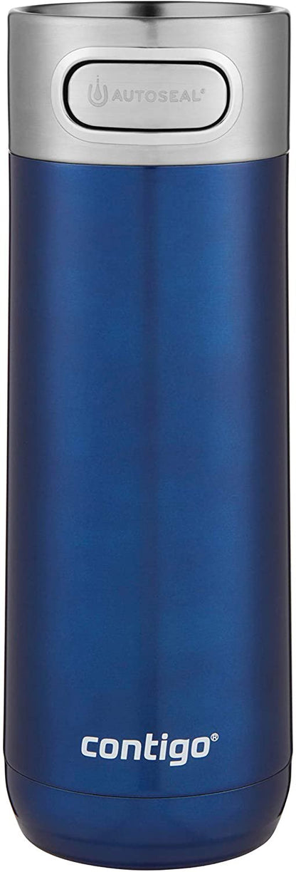 Contigo Luxe AUTOSEAL Vacuum-Insulated Leak Proof Travel Mug 14 oz., 2 Pack Assorted Colors