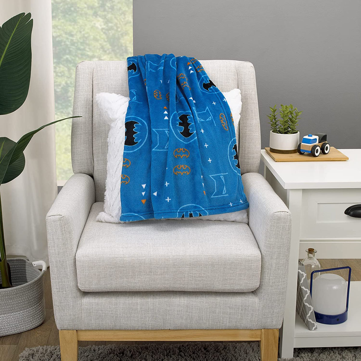 Batman Soft Baby Blanket - 30" x 36"