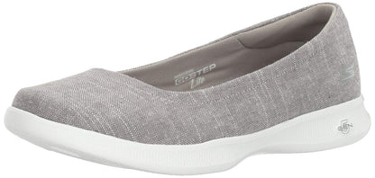 Skechers Performance Women's Go Step Lite-Blush Walking Shoe, Gray, 7 M US