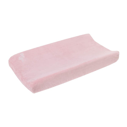NoJo Tropical Flamingo Pink Plush Coral Fleece Changing Pad Cover